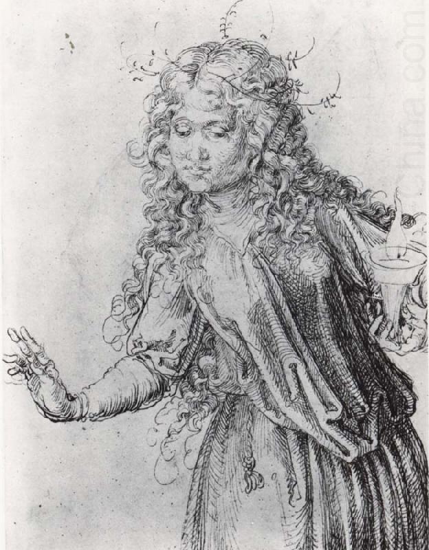 one of the wise virgins, Albrecht Durer